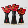 Trophées Versus Fighting - Pack Podium (1,2,3)