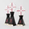 Trophées FPS - Pack Podium (1,2,3) - 2 couleurs