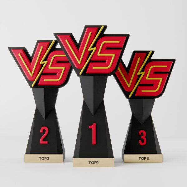 Trophées Versus Fighting - Pack Podium (1,2,3)