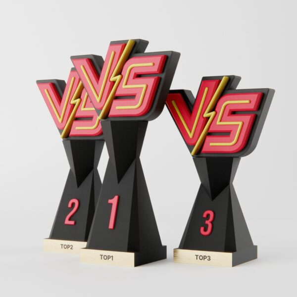 Trophées Versus Fighting - Pack Podium (1,2,3)